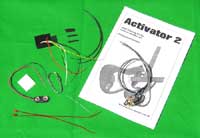 Click to see all the contents of the Activator JFET Preamp kit.